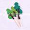Hot Sale Cake Topper Tree Pattern Creative Baking Decoration Celebration Plug-in Cake Topper