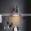 Modern Simple Industrial Dorn Wall Lamp Creative Bedside Wall Lamp Iron Craft Desk Reading Wall Light
