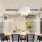New French Hanging Light Cream Wind Pendant Lamp For Living Room Bedroom Clothing Store Simple Creative LED Lighting