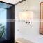 Modern Indoor Luxury Decorative Bedroom Light Bedside USB LED Wall Lamp With Wireless Charger