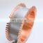 ZBL  D105*360 Cover inside D105*68 ceramic band heater with copper for cable extruder