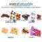 High Speed Automatic Feeding Granola Energy Bar Sachet Packaging Machines Pillow Flow Pack Line Chocolate Candy Wrapping Machine