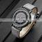 SINOBI Watch Brand Man Fashion Alloy Case Wristwatch Leather Band Man Watch Casual S9809G
