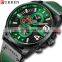 Curren Top Brand Man Watches with Chronograph Sport Waterproof Clock Military Luxury Men's Watch Analog Quartz 8393
