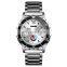 New model SKMEI 1482 silver color janpan movt wrist watch business mens quartz watches