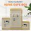 Luxury metal deposit office hotel homes burglarproof electronic digital cash security money safe box
