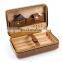 Wholesale Spanish Cedar Humidor Leather Travel Cigar Case