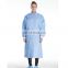 Non-woven Disposable SMS non-sterile Reinforced Isolation Gowns With Knitted Cuff