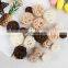 Hot Sale Set Rattan Ball Heart Stars Home Decorations Christmas Tree Ornament Decor Wholesale in Bulk