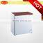 2015 new model beautiful green color chest freezer /horizontal freezer