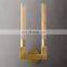 Long chandeliers pendant lights brass retro modern for home dining simig CANNELE LINEAR CHANDELIER