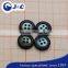 black colour of river shell buttons ,river shells shirt button,R002
