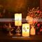 hot selling remote control smart living flameless candle with timer