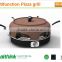 high efficient electric multifunction pizza oven bbq grill,raclette