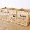 Jute Fabric Organizer Box Clothing Laundry Basket Toy Storage