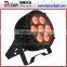 Outdoor lighting 7pcs 12W 6 in1 LED Waterproof PAR Light/ RGBWAUV LED outdoor Light waterproof led par
