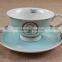 "Pinsun"coffee Mug With Saucer