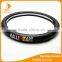 embroidery leather steering wheel cover