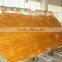 Best quality golden travertine tile slab