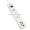 Electric Multi Plug Socket, 4 Outlets Power Strip, US Surge Protector