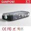 SUNPOW mini air compressor with multi-function jump starter smart power bank