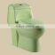 Ceramic one piece pink color toilet