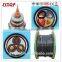 Medium Voltage 35kV COPPER CONDUCTOR XLPE INSULATED STEEL WIRE ARMORED SWA POWER CABLE