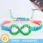 Wholesale New Childrens Fashion Silicone Glow Charm Bracelet