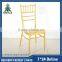 wholesale metal golden tiffany chairs chiavari chairs for sale                        
                                                Quality Choice