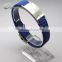 hot new product 2016 titanium germanium negative ion bracelet with stainless steel clasp