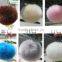 Hot sale fake rabbit Fur balls Unisex Keyring 9cm Size Fashion accessories