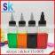 New arrival PET 50ml twist cap e liquid bottle 50ml e-cig liquid bottles