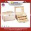 2016 Colorful New PU Leather Jewelry Boxes