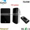 Exclusive black and white Saful brand hotel family use wireless doorbell two receivers