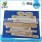 2015wholesale birch round edge wood ice cream sticks printed logo
