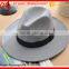 cheap custom made plain blank wide brim wool felt fedora hat