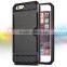 Brandnew brushed metal hybrid smart case for iPhone 6 4.7inch, for iPhone 6S shockproof phone cover with credit card slot                        
                                                Quality Choice