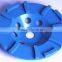 4 inch diamond cup wheel for concrete grinding,10mm thickness segment