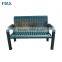 modern metal patio wire mesh benches