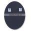Wholesale cheap bevel frameless oval glass bathroom mirror