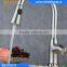 Beelee BL0761N American Style cUPC Approved Commercial Sprayer Single Handle Kitchen Faucet with Pull-Out Spout Brushed Nickel
