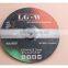 186 DURABLE 180*6*22 depressed center grinding wheel special for iorn