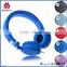Colored foldable super-bass stereo headset for travelling