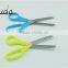 5" Stationery stainless steel student scissors with ruler blade BD-S1620