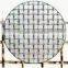 Galvanized crimped wire mesh with square hole