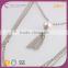 N74347K01 STYLE PLUS layered chain necklace jewelry silver tassel latest design pearl necklace for women