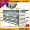 Metal powder coated supermarket toothpaste display shelf