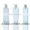 Hot sell BPA Free Multifunctional lotion shower gel PET plastic bottle transparent shampoo PET 1 liter plastic bottle