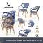 C221-DF bamboo look alumium PE rattan resturant chair for outdoor                        
                                                Quality Choice