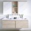 Hanging Bathroom Vanity with malamine covered bathroom vanity with side cabinet
